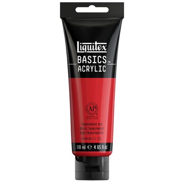 Liquitex Acrylic color - Transparent Red 047