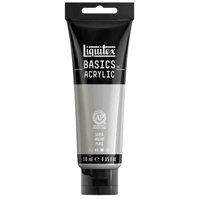 Liquitex Acrylic color - Silver 052 118ml