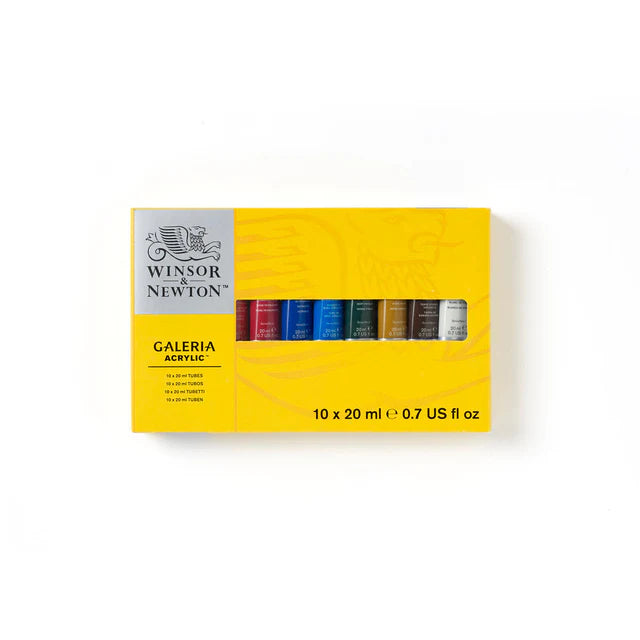 Winsor & Newton Galeria Acrylic Set 10x20ml