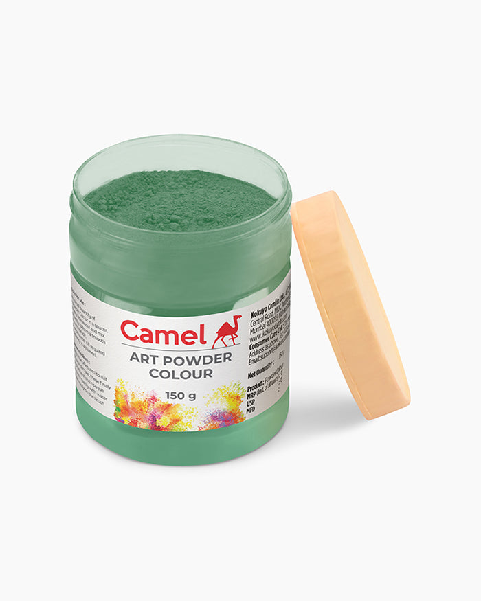 Camel Art Powders Individual jar of Poster Green in 275 ml