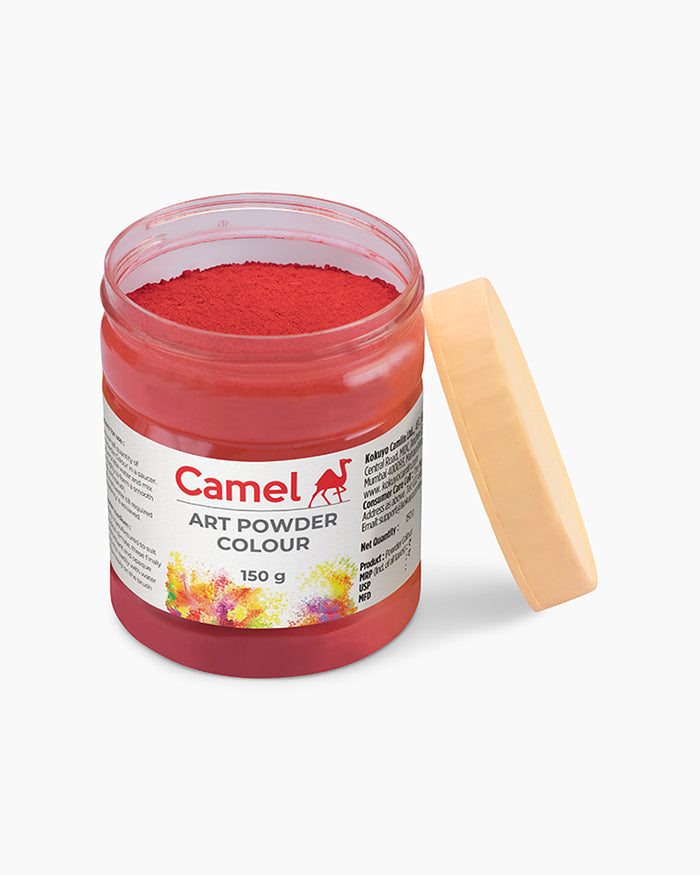 Camel Art Powders Individual jar of Scarlet in 275 ml