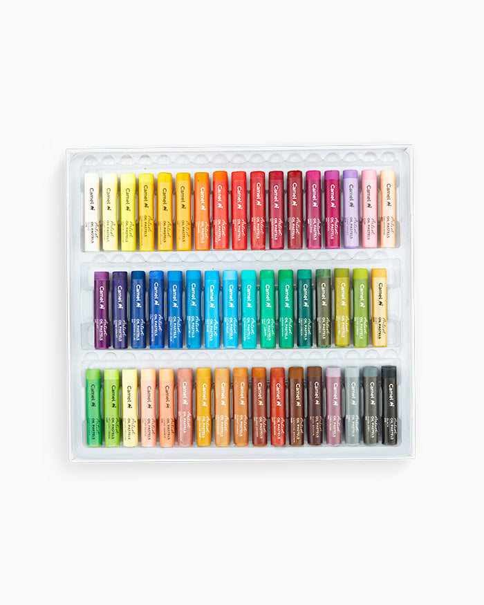 Camel Artist Oil Pastels Assorted pack of 50 shades