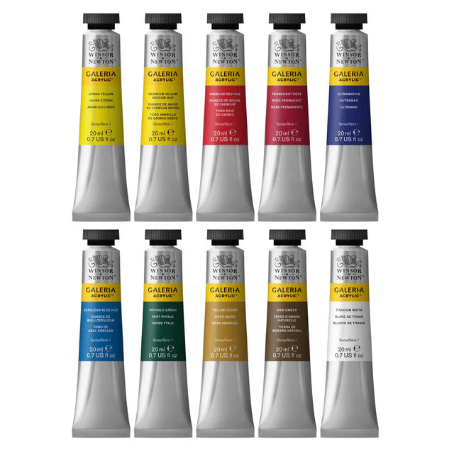 Winsor & Newton Galeria Acrylic Set 10x20ml