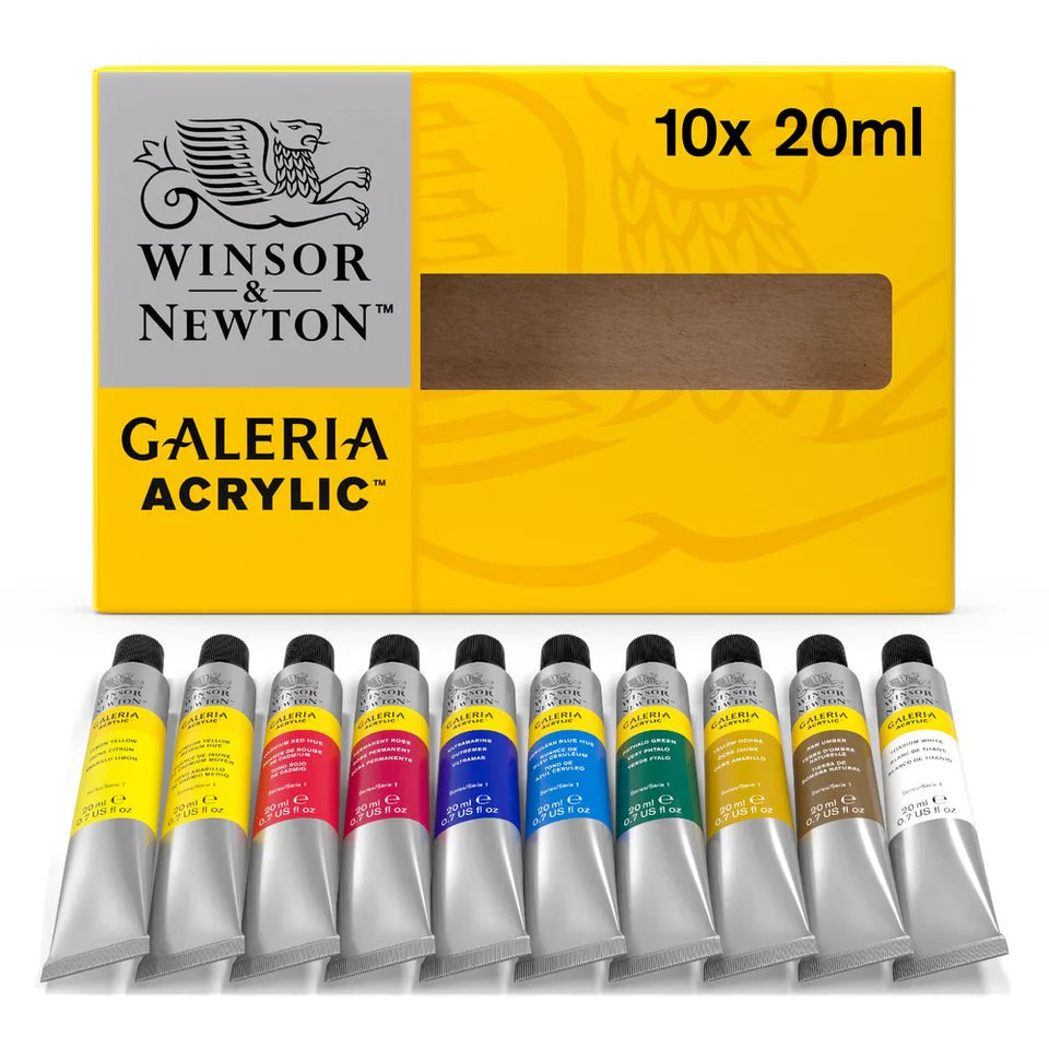 Winsor & Newton Galeria Acrylic Set 10x20ml