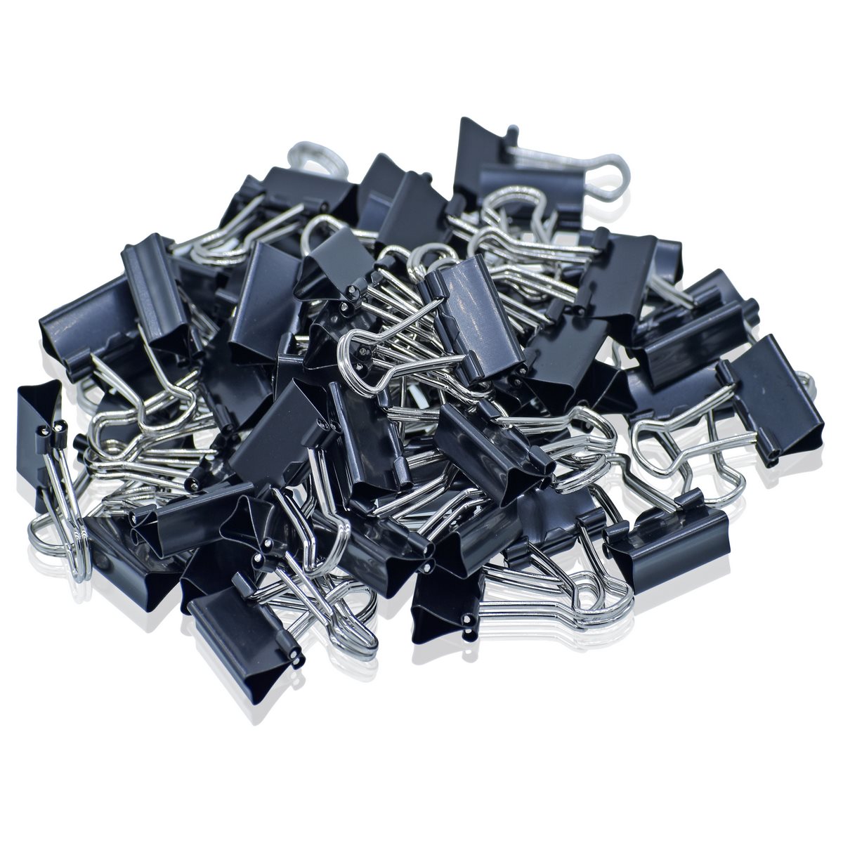 Binder Clips Black 51mm 12pcs Box