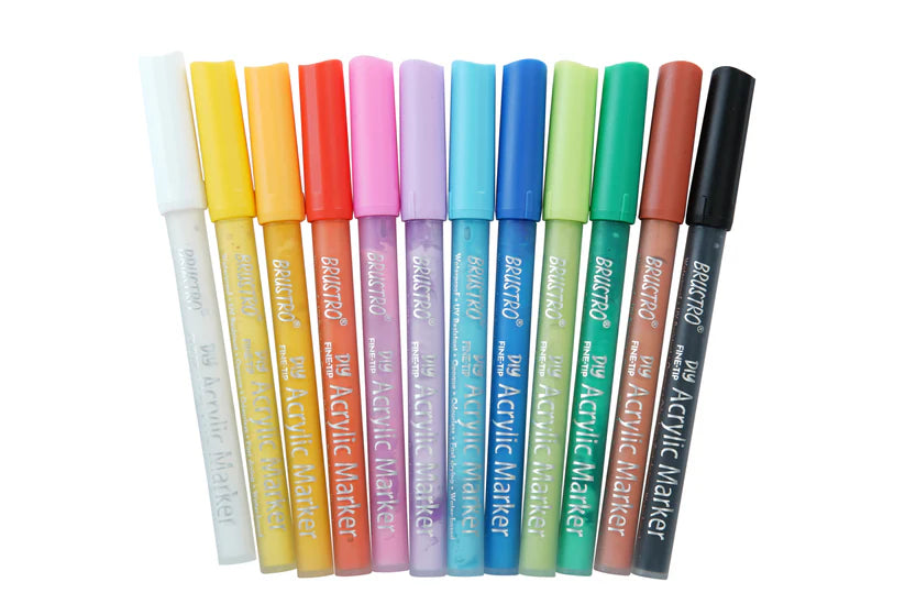 Brustro Acrylic (DIY) Marker Set of 24