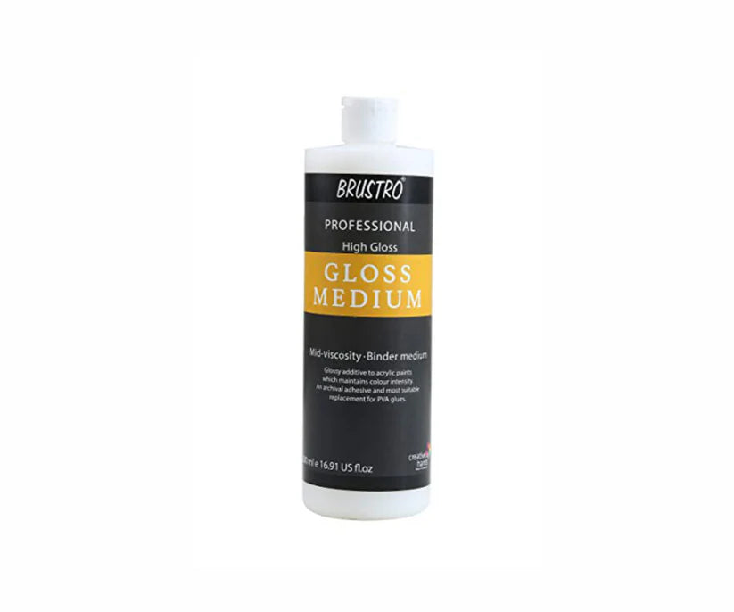 Brustro Artists' High Gloss Medium 500 ml