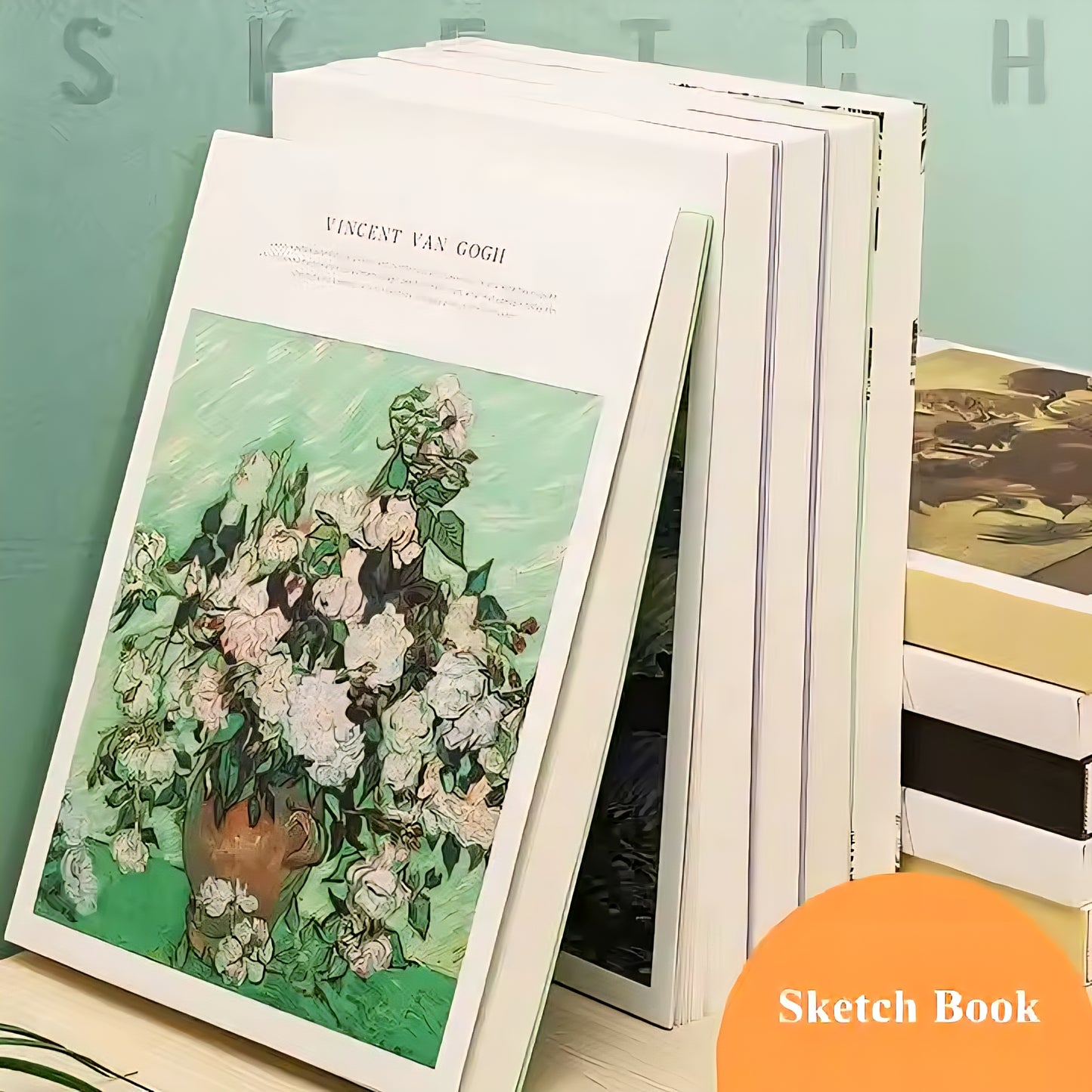 Vincent Willem Van Gogh Sketch Book A5 size