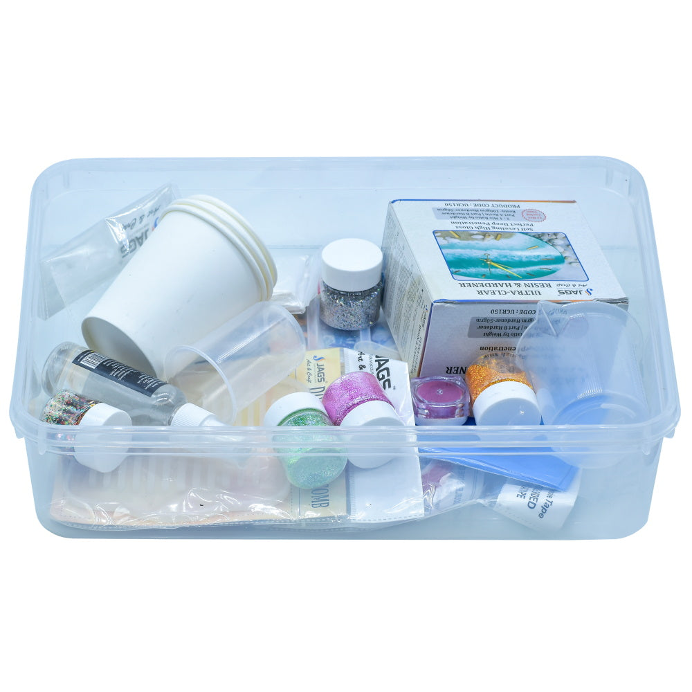 Jags Resin Art Kit For Hair Clip & Comb Making JRAK100