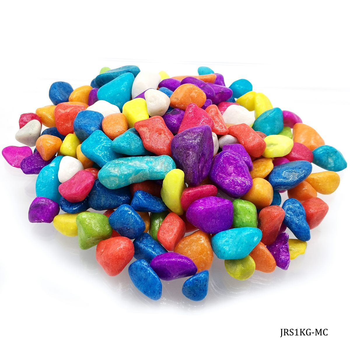 Jags Resin Stone Medium 1kg Multi Colour JRS1KG-MC