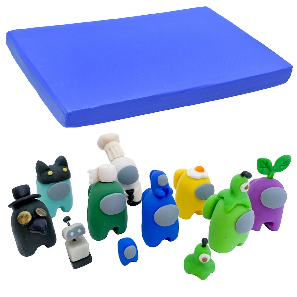 Polymer Clay 250gm Dark Blue PCLAY-DBL