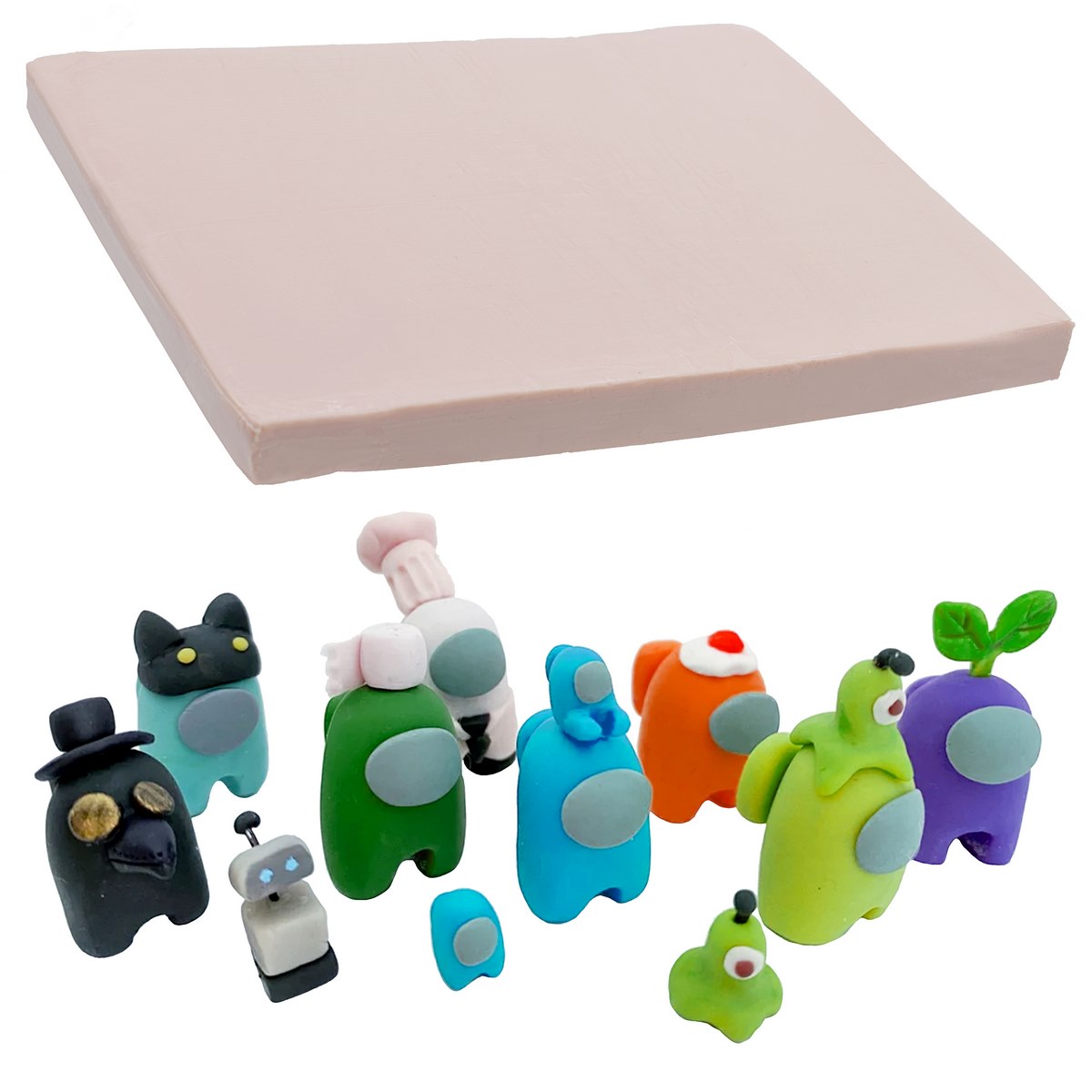Polymer Clay 250gm Peach PCLAY-PH