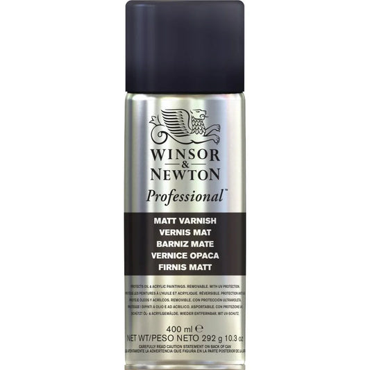 Winsor & Newton Professional Matte Varnish Spray 400ml