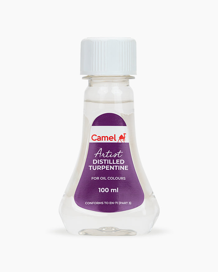 Camel Distilled Turpentine Individual bottle of 100 ml