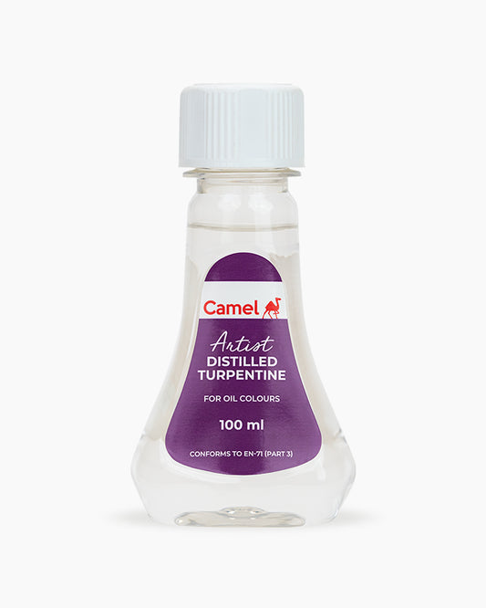 Camel Distilled Turpentine Individual bottle of 100 ml