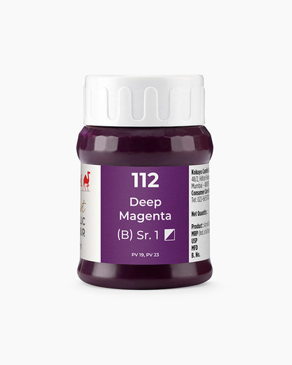 Camel Artist Acrylic Colours Individual tube of Deep Magenta-112