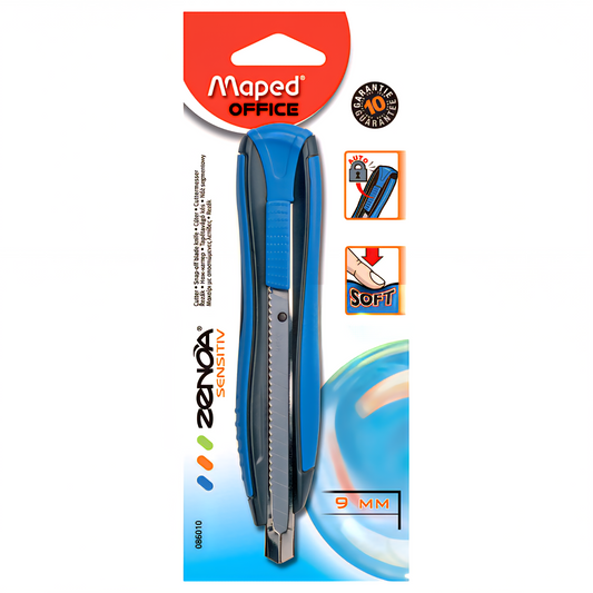 Maped CUTTER ZENOA METAL PLASTIC 9MM BLISTER