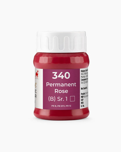 Camel Artist Acrylic Colours Individual tube of Permanent Rose-340