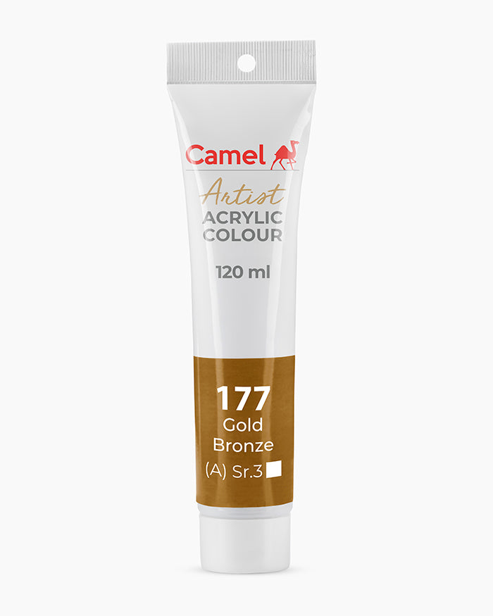 Camel Artist Acrylic Colours Individual tube of Gold Bronze-177