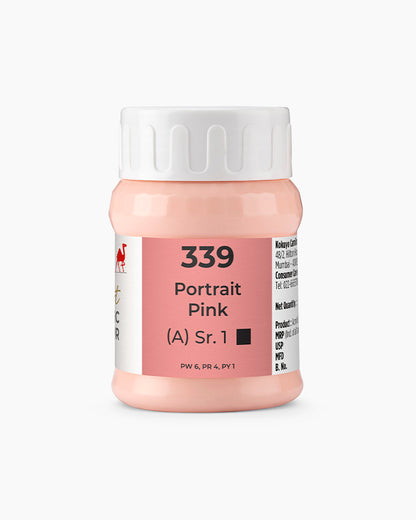 Camel Artist Acrylic Colours Individual tube of Portrait Pink- 339