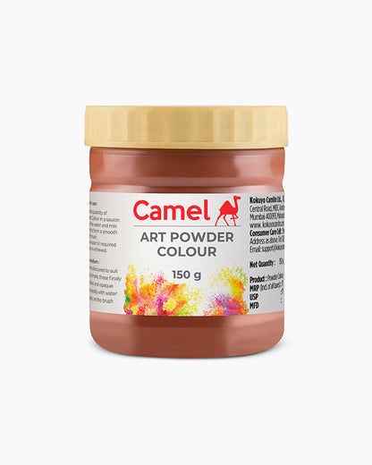Camel Art Powders Individual jar of Indian Red in 275 ml