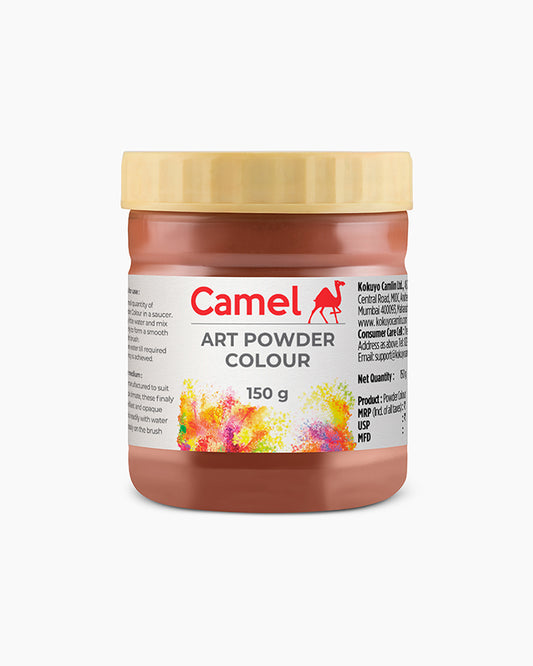 Camel Art Powders Individual jar of Indian Red in 275 ml