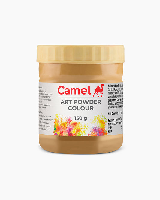 Camel Art Powders Individual jar of Raw Sienna in 275 ml