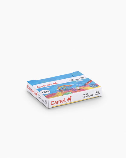 Camel  Wax  Crayons  Assorted  pack  of  24  shades