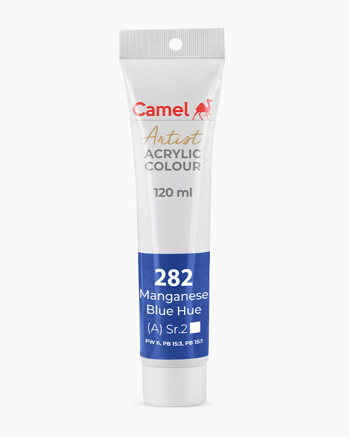 Camel Artist Acrylic Colours Individual tube of Manganese Blue Hue-282