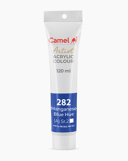 Camel Artist Acrylic Colours Individual tube of Manganese Blue Hue-282
