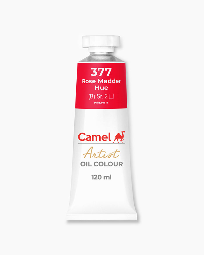 Camel Artist Oil Colours Individual tube of Rose Madder Hue