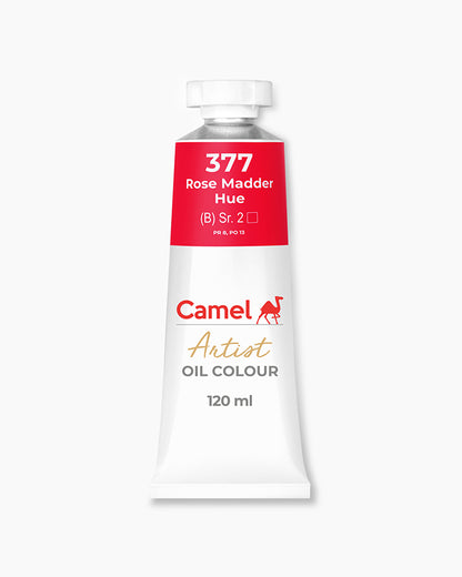 Camel Artist Oil Colours Individual tube of Rose Madder Hue
