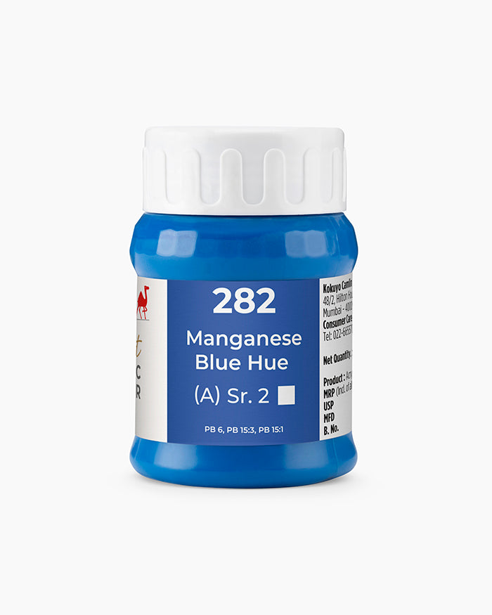 Camel Artist Acrylic Colours Individual tube of Manganese Blue Hue-282