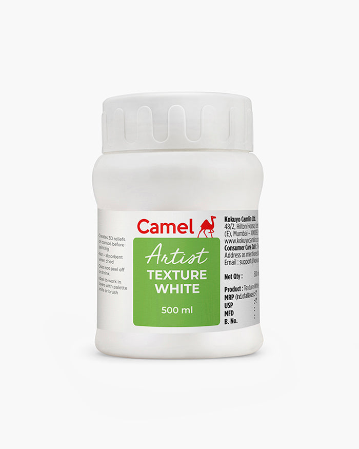 Camel Texture White Individual jar of 500 ml