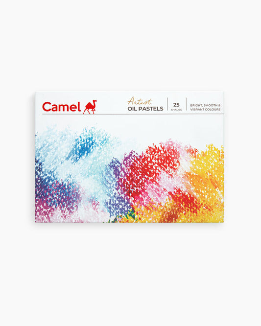 Camel  Artist  Oil  Pastels  Assorted  pack  of  25  shades