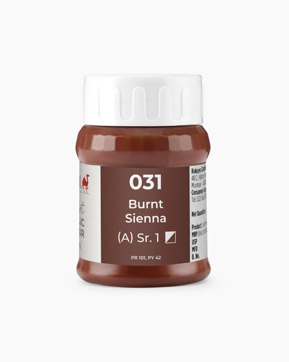 Camel Artist Acrylic Colours Individual tube of Burnt Sienna- 031