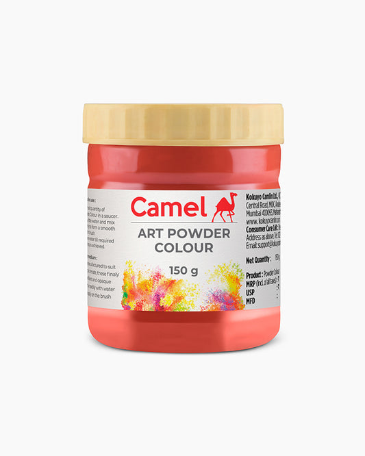 Camel Art Powders Individual jar of Scarlet in 275 ml