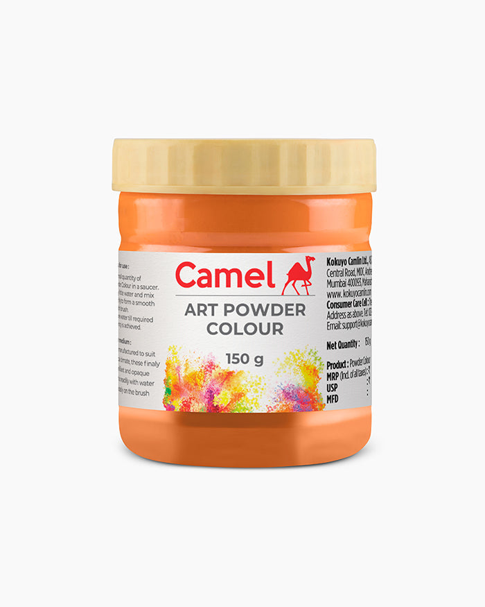 Camel Art Powders Individual jar of Orange in 275 ml
