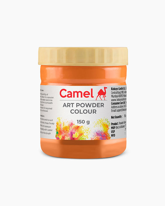 Camel Art Powders Individual jar of Orange in 275 ml