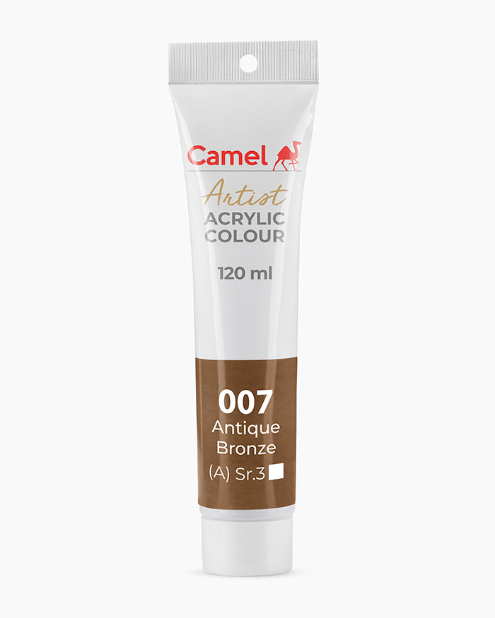 Camel Artist Acrylic Colours Individual tube of Antique Bronze-007
