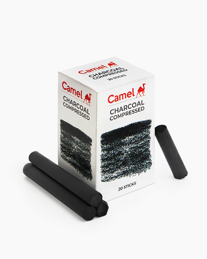 Camel  Compressed  Charcoal  Sticks  Pack  of  20  sticks