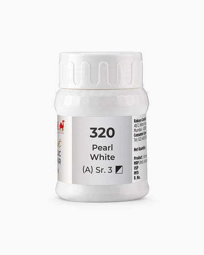 Camel Artist Acrylic Colours Individual tube of Pearl White- 320