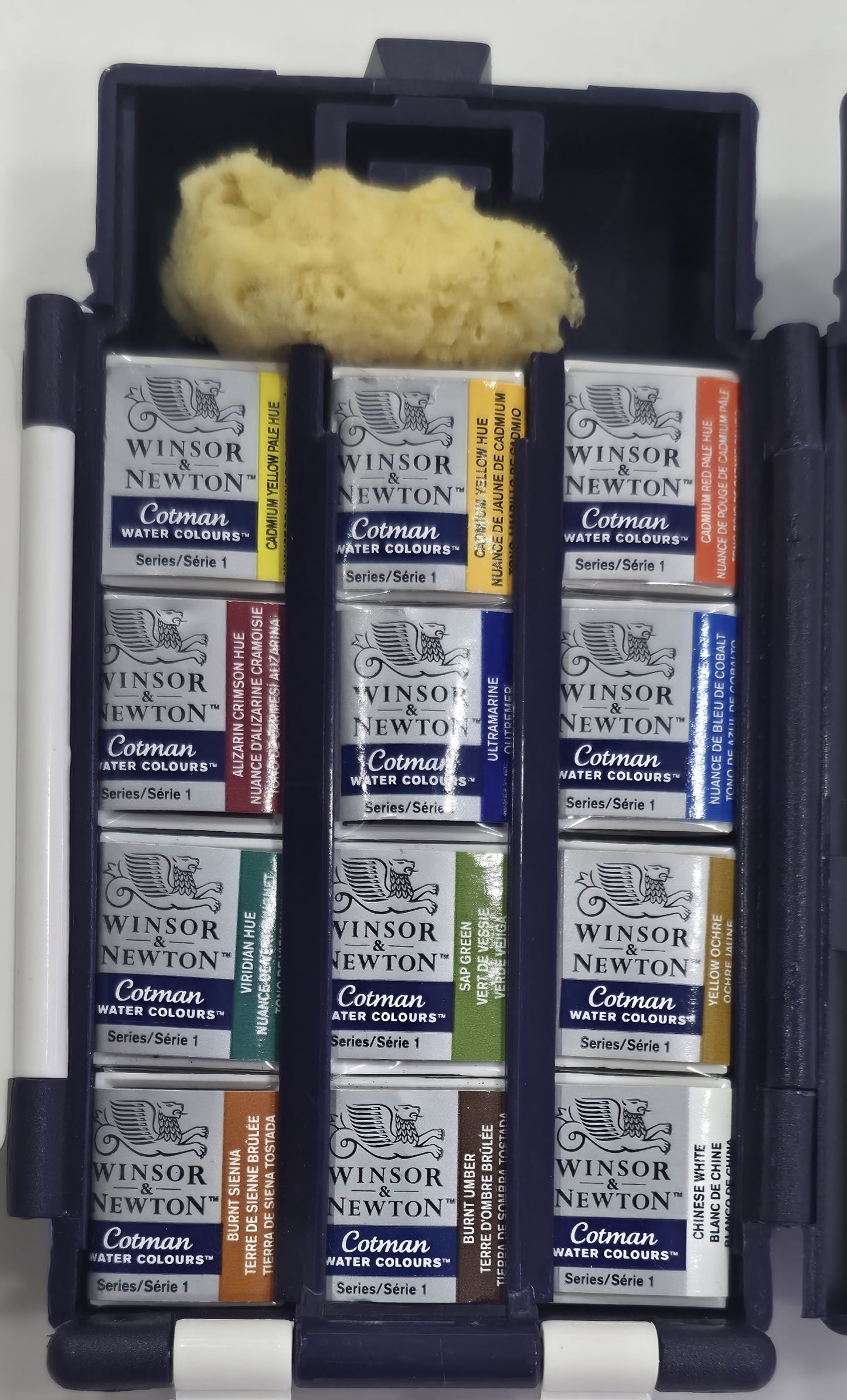 Winsor & Newton Artists Watercolour 12 Half Pan Field Box