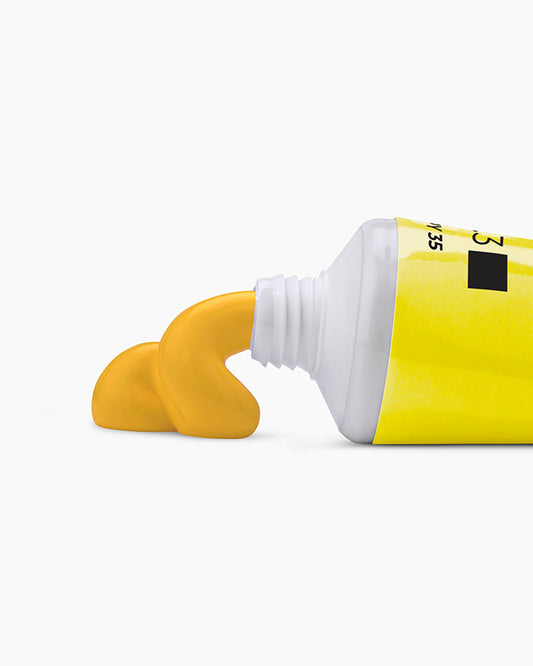 Camel Artist Acrylic Colours Individual tube of Cadmium Yellow Medium-045