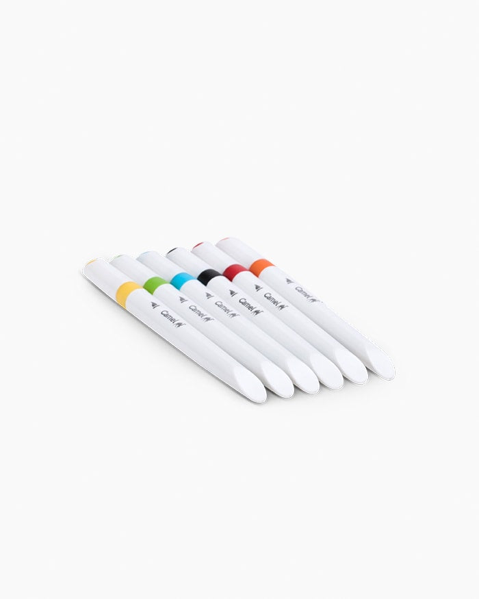 Camel  Brush  Pens  Assorted  pack  of  6  shades