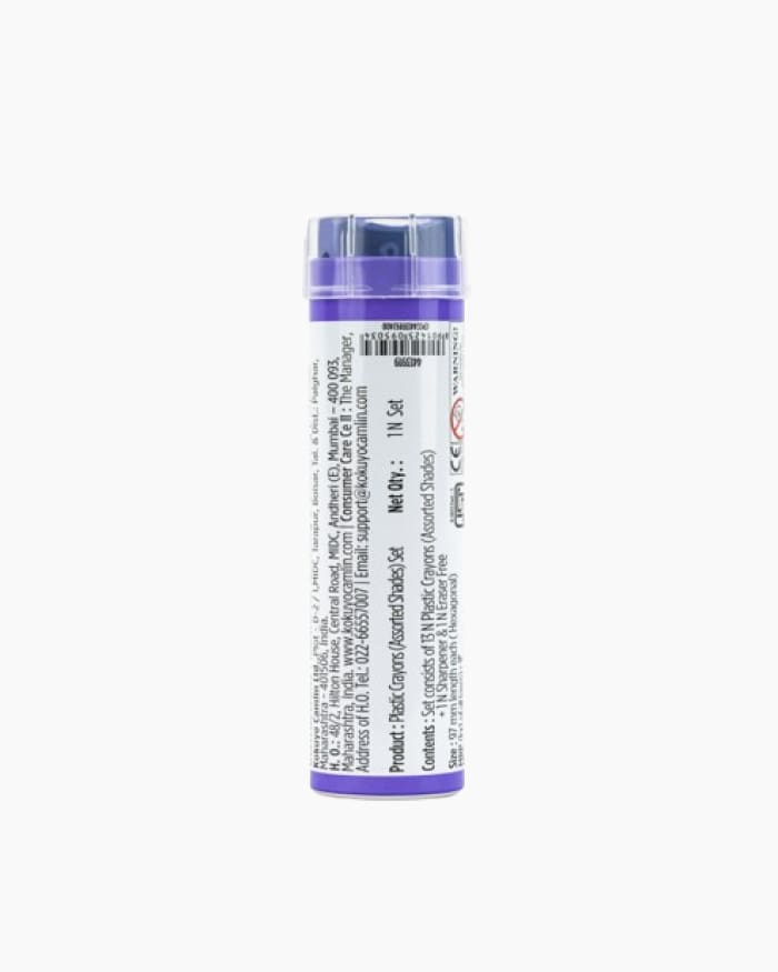 Camel  Plastic  Crayons  Assorted  tin  pack  of  13  shades,  Hexagonal