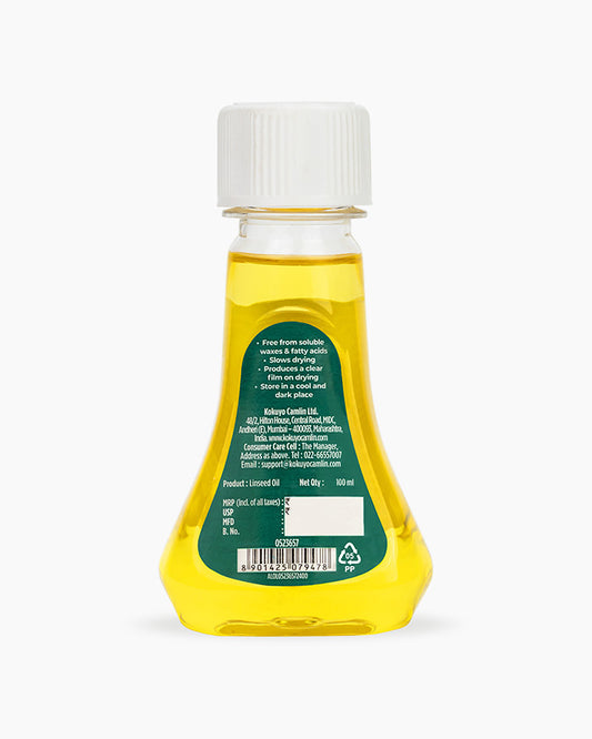 Camel Purified Linseed Oil Individual bottle of 100 ml