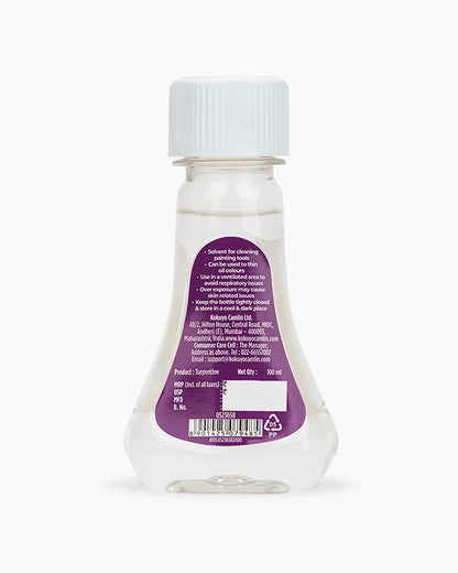 Camel Distilled Turpentine Individual bottle of 100 ml