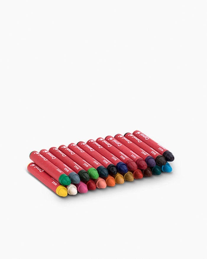 Camel  Wax  Crayons  Assorted  pack  of  24  shades