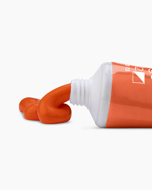 Camel Artist Acrylic Colours Individual tube of Pyrrole Orange- 357